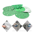 Hook and Loop Fastener Sanding Disc Green Color